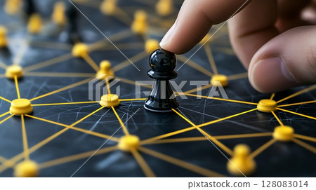 Making strategic moves in network game with black pawn Making strategic moves in network game with black pawn 128083014