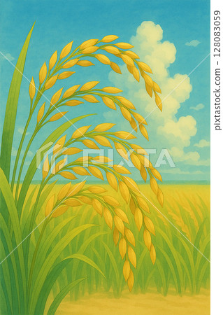 Bird sky and rain that shakes in the wind 128083059