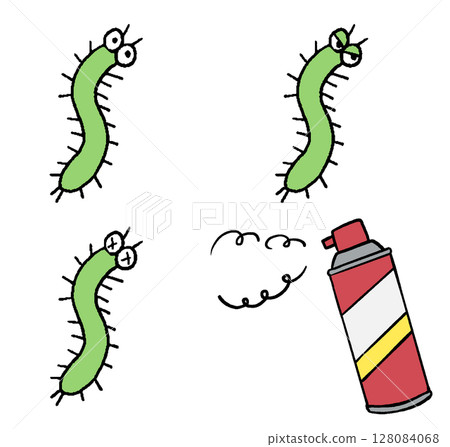 毛毛蟲/毛毛蟲手繪插畫集 128084068