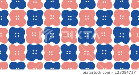 花卉插圖圖案背景材料 128084737