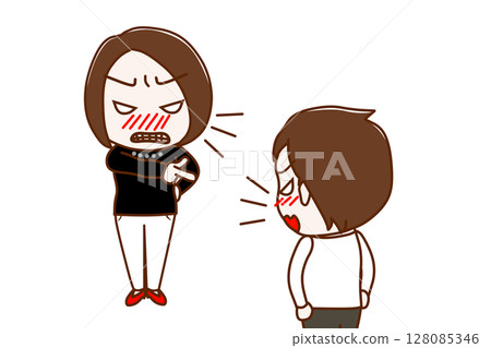 (多張)婦女們憤怒地指指點點、大喊大叫,男子們互相激烈爭吵 (多張)婦女們憤怒地指指點點、大喊大叫,男子們互相激烈爭吵 128085346