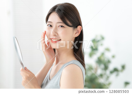 女性保養手鏡 女性保養手鏡 128085503