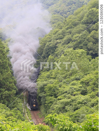 山口線蒸氣機車 128086006