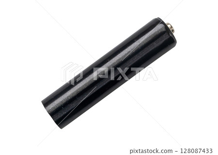 AAA alkaline battery isolated on white background 128087433