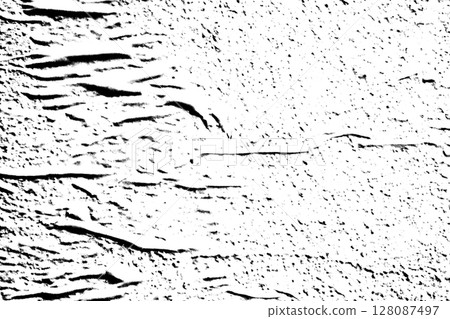 Abstract grunge black and white distressed texture background 128087497