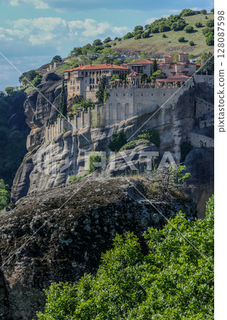 Greece, Meteora, Varlaam Monastery 128087598