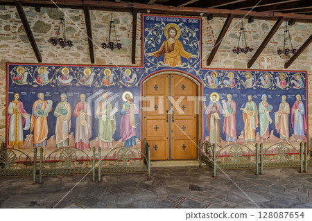 Greece, Holy Monastery of the Great Meteoron. Transfiguration of the Savior 128087654