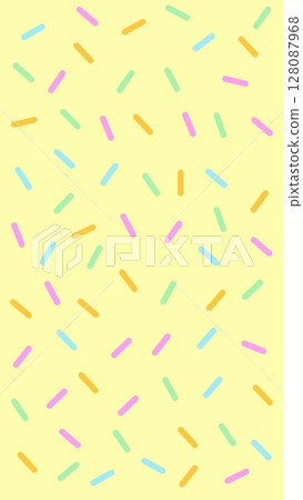 色彩鮮豔可愛的五彩紙屑背景 128087968