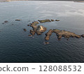 Eboshi Rock from the sky 128088532