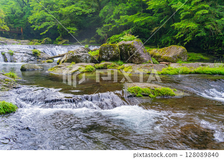 (Kumamoto Prefecture) Kikuchi Valley Hirokawara (Kumamoto Prefecture) Kikuchi Valley Hirokawara 128089840