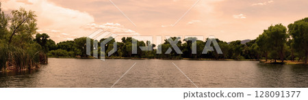 Panorama Verde River Central Arizona 128091377