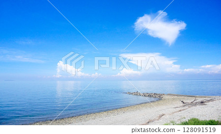 Spectacular ocean views around Shimonada Station in Iyo City, Ehime Prefecture Spectacular ocean views around Shimonada Station in Iyo City, Ehime Prefecture 128091519