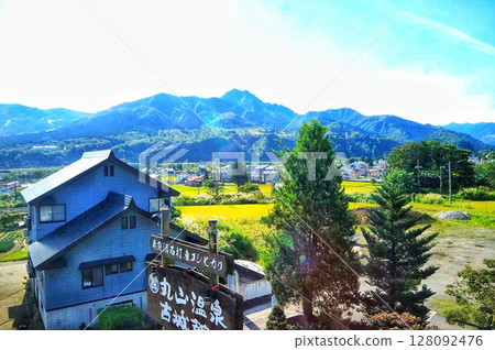 View of the mountains 128092476