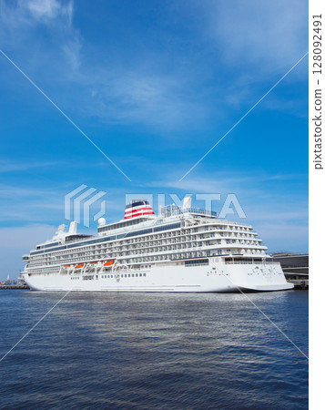 Asuka III anchored at Osanbashi Pier in Yokohama ahead of its maiden cruise - Cityscape (June 2025) 128092491