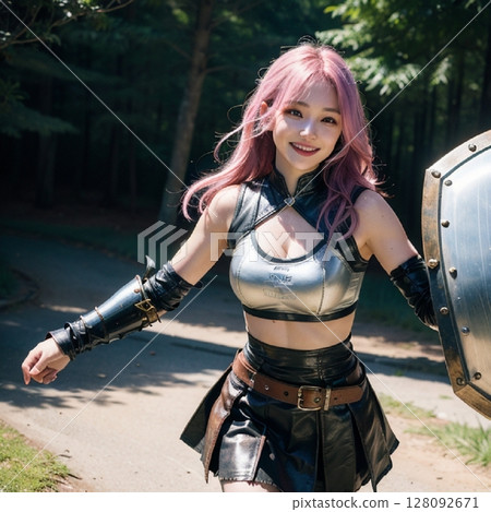 Warrior cosplay smile!! 128092671