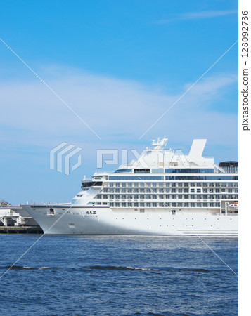 Asuka III anchored at Osanbashi Pier in Yokohama ahead of its maiden cruise - Cityscape (June 2025) 128092736