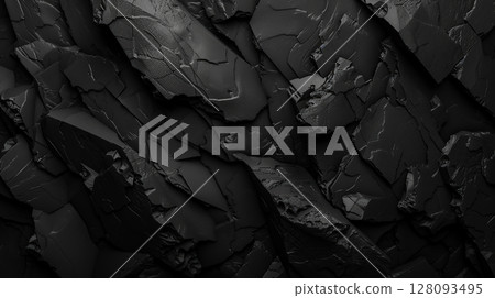 Abstract background of rock texture with black cracks Abstract background of rock texture with black cracks 128093495