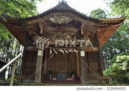 埼玉縣嵐山町的能量勝地鐮形八幡神社 128094003