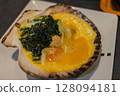 Aomori specialty: shellfish-grilled miso | Local cuisine of scallops and miso 128094181