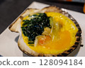 Aomori specialty: shellfish-grilled miso | Local cuisine of scallops and miso 128094184