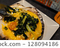 Aomori specialty: shellfish-grilled miso | Local cuisine of scallops and miso 128094186