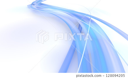 Blue curved abstract background Blue curved abstract background 128094205