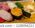 Aomori coastal nigiri assortment | Sea urchin, white fish, local fish, and exquisite delicacies 128094221