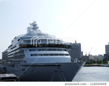 Asuka III anchored at Osanbashi Pier 128094849