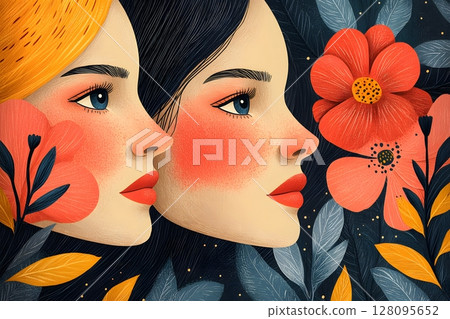 hope and awareness day poster with hand drawn illustrations hope and awareness day poster with hand drawn illustrations 128095652