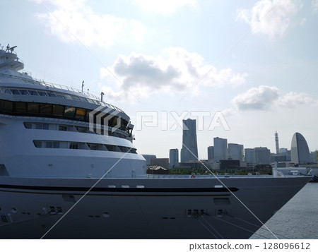 Asuka III anchored at Osanbashi Pier 128096612
