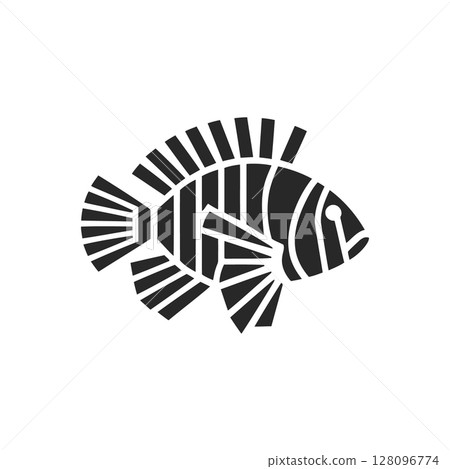 Striped Fish Icon 128096774