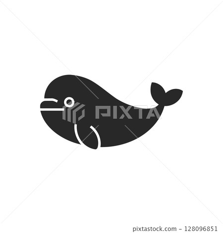 Whale Outline Icon Whale Outline Icon 128096851