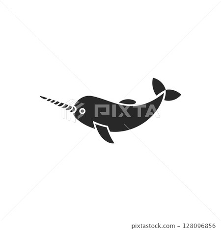 Narwhal Tail Icon 128096856