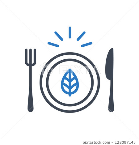 Vegan Meal Icon 128097143