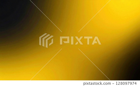 Golden metallic textured backdrop with a grunge-effect, abstract light brown and yellow pattern 128097974