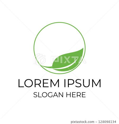 Leaf logo vector illustrations design icon template 128098134