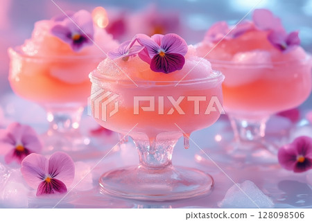 Tower of Rose Coupes Overflowing With Flowers and Dripping Elegance Tower of Rose Coupes Overflowing With Flowers and Dripping Elegance 128098506