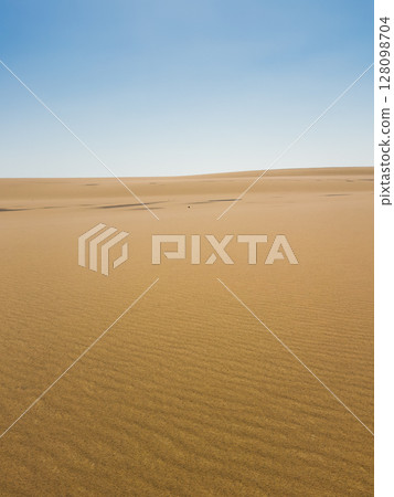 desert, sand dunes, sahara 128098704