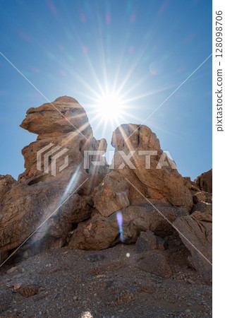 desert, sand dunes, sahara 128098706