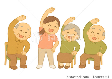 老年體操 老年體操 128099981