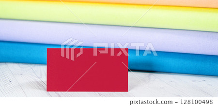 Fabric for embroidery. Color canvas in the shop for embroidery. Accessories for hobbies Fabric for embroidery. Color canvas in the shop for embroidery. Accessories for hobbies 128100498