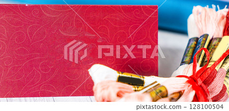 Fabric for embroidery. Color canvas in the shop for embroidery. Accessories for hobbies 128100504