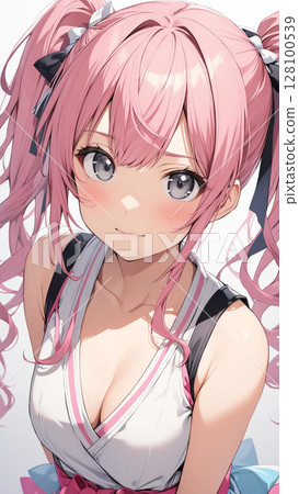 Pink haired idol 128100539