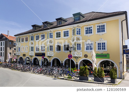 Old city of Garmisch Partenkirchen, Germany 128100569