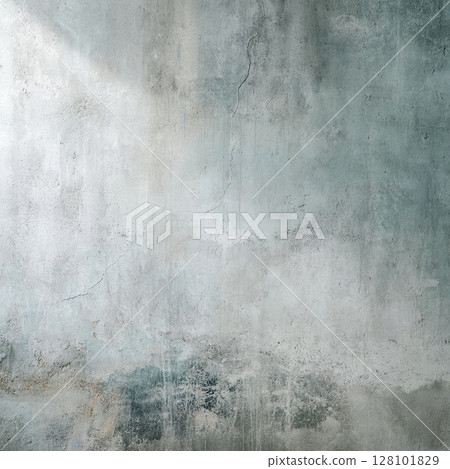 Abstract textured background with a grey concrete wall and black space. 128101829
