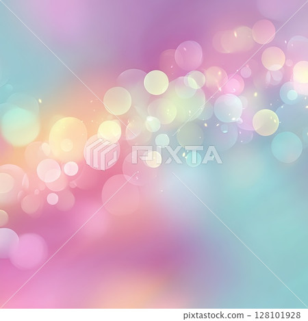 Abstract bokeh background with pastel colors and soft glowing lights. Abstract bokeh background with pastel colors and soft glowing lights. 128101928
