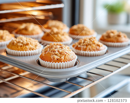 自製鬆餅的美味焦化 128102373