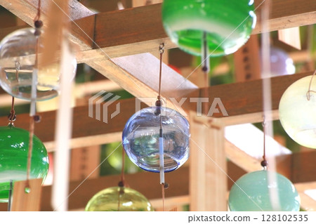 Japanese wind chimes - a cool image Japanese wind chimes - a cool image 128102535