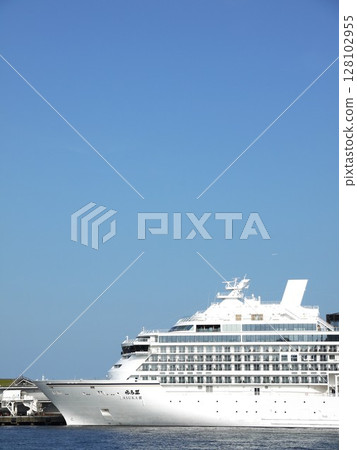 Asuka III anchored at Osanbashi Pier 128102955