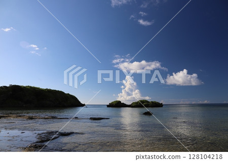 海灘沙灘 128104218